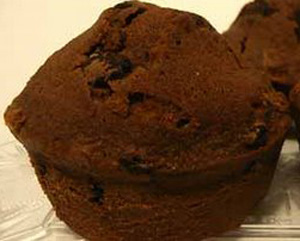 Muffins al cioccolato con nocciole