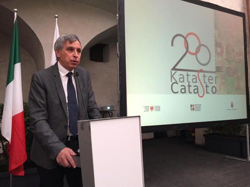 Celebrati a Bolzano i 200 anni del Catasto asburgico