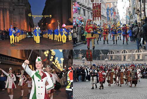 Rome New Year's Parade: cast e programma