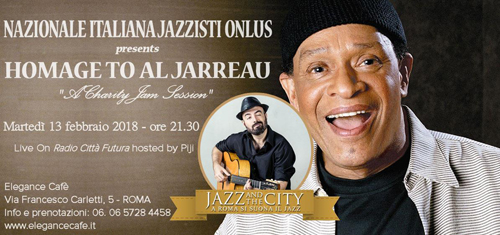 Sarà dedicata ad Al Jarreau la Jam Session di beneficenza della Nazionale Italiana Jazzisti