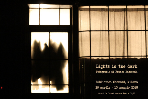 Lights in the dark, la mostra di Franco Bacoccoli alla Biblioteca Sormani di Milano