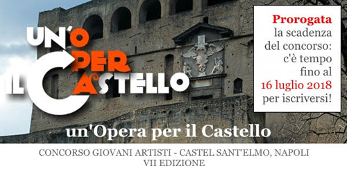 Un'Opera per il Castello VII edizione del Concorso per giovani artisti