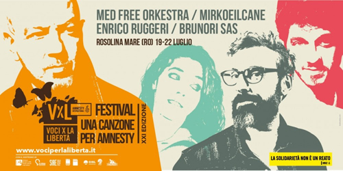 Le canzoni per Amnesty protagoniste a “Voci per la libertà 2018”