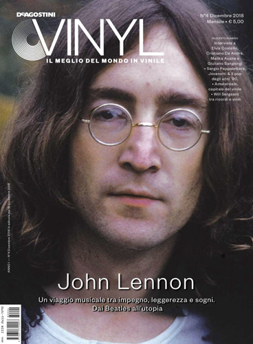 De Agostini Vinyl, in edicola il numero di dicembre del magazine, con un’esclusiva cover story dedicata a John Lennon!