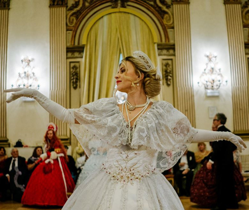 La Compagnia Nazionale di Danza Storica ha celebrato Pëtr Il'ič Čajkovskij con grande successo al Gran Ballo Russo a Palazzo Brancaccio