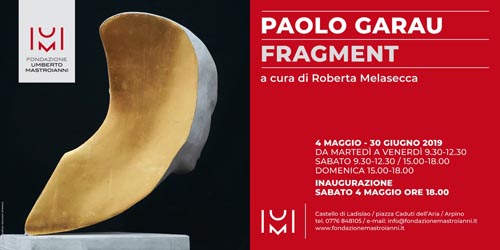 Fragment, il percorso espositivo di Paolo Garau presso il Castello di Ladislao di Arpino