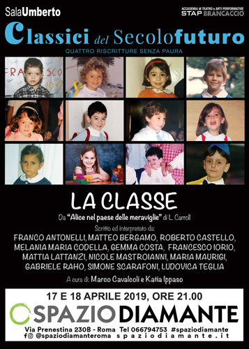 La Classe, lo spettacolo a cura di Marco Cavalcoli e Katia Ippaso in scena al Teatro Spazio Diamante di Roma