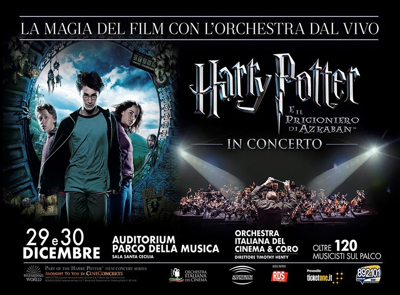 Harry Potter e il prigioniero di Azkaban™ in concerto, aperte le prevendite - Il pubblico assisterà all’intero film con l'Orchestra Italiana del Cinema