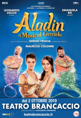 Aladin, il musical geniale in scena al Teatro Brancaccio di Roma