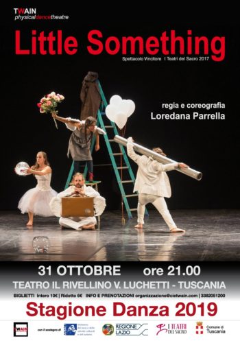 Little Something di Twain physical dance theatre in scena presso il Teatro Il Rivellino - V.Luchetti di Tuscania