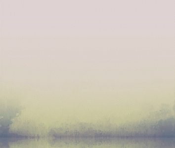 Daniele Bongiovanni, The landscape is inside and outside of man I, quadrittico, 35x50 cm cad., olio su tela, 2020 - Dettaglio