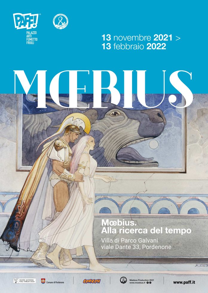 Al PAFF! Palazzo Arti Fumetto Friuli di Pordenone in mostra: MŒBIUS Alla  ricerca del tempo - Oltre le colonne