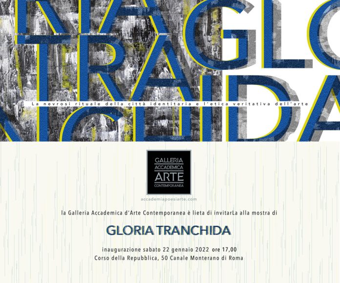 Mostra di Gloria Tranchida presso la Galleria Accademica d'Arte Contemporanea