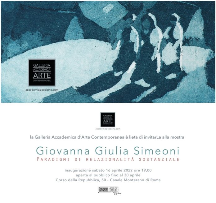 La Galleria Accademica presenta la mostra di Giovanna Giulia Simeoni