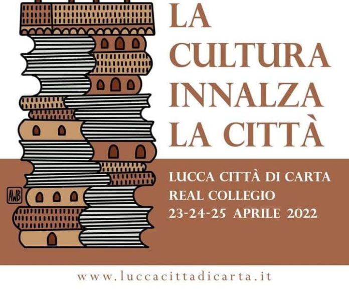 Lucca città di carta, dal 23 al 25 aprile il festival della cultura e dell'editoria al Real Collegio. Ci saranno anche i Libri SenzaBarcode.