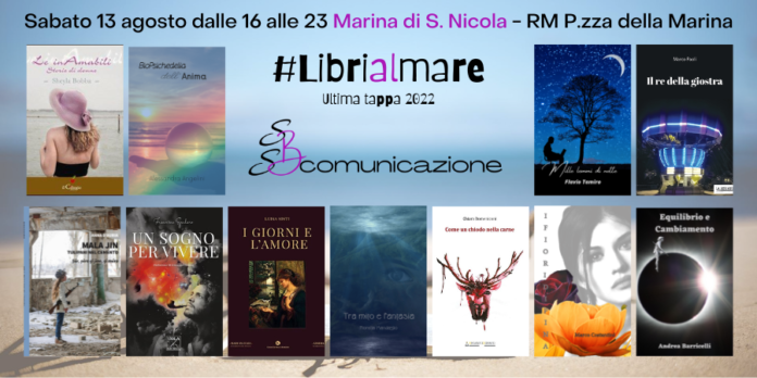 Giunge all’ultima tappa la carovana libraria di SBS Comunicazione. Sabato 13 agosto a Marina di San Nicola.