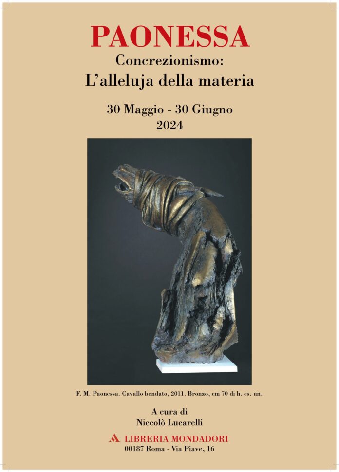Locandina mostra Paonessa